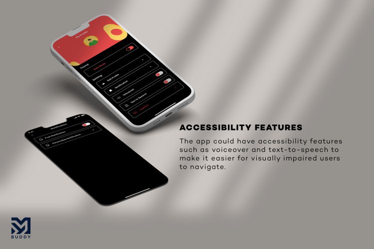 Accessibility features